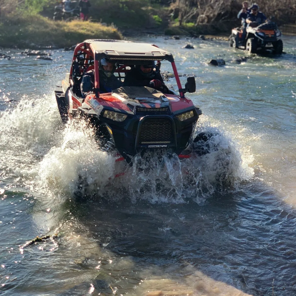 UTV en actividad off-road