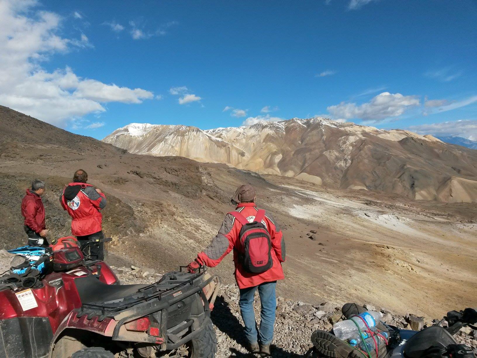 Travesía de ATV San Nicolás Extremo en montaña